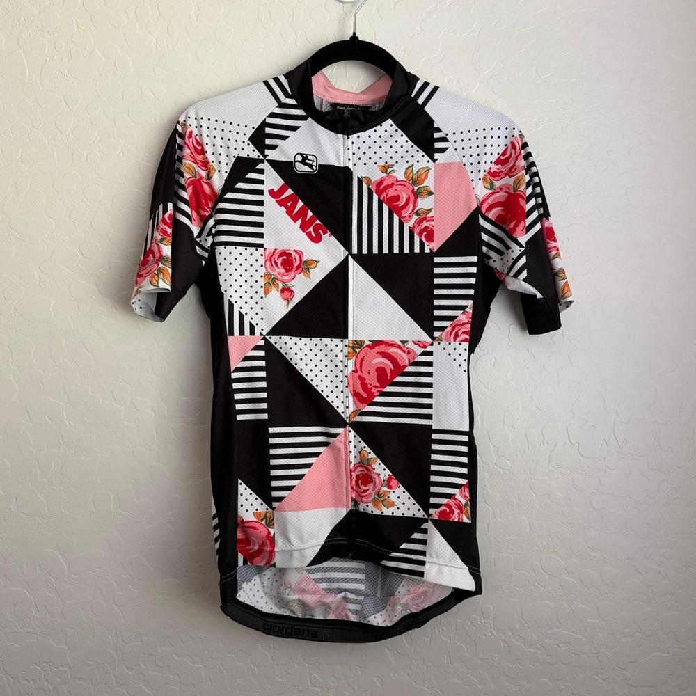 Giordana Women's Cycling Jersey Floral Print Park City Utah XL